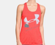 Women's UA Tech Graphic Twist Tank XS