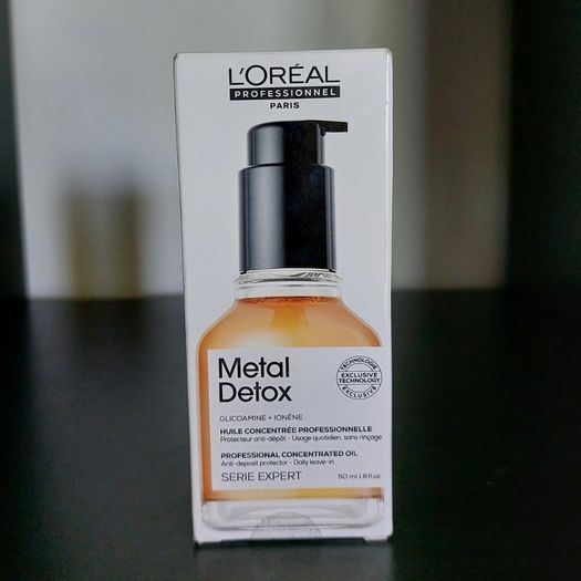 L'Oreal Professionnel Serie Expert Metal Detox Concentrated Oil To Restore Shine 50ml