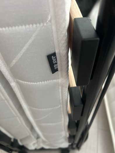 Double folding bed