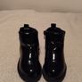 River Island Black Patent Chelsea Boots Image 3