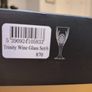 Killarney crystal set of 6 Trinity wine glasses Image 2