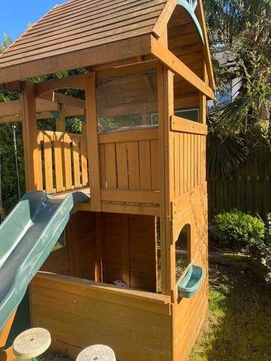 garden wooden playhouse