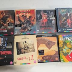 Arrow 4K Blu Ray Sealed Lot Collection