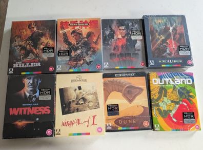 Arrow 4K Blu Ray Sealed Lot Collection