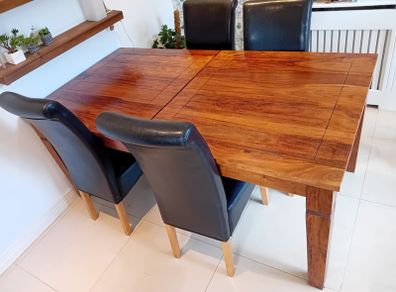 Tropics wood kitchen table