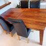 Tropics wood kitchen table Image 7