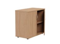 main image for ad Lockable Bookcase H725mm - 1 + 3/4 Level (Desk High) - Beech