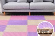 Size 60cm by 60cm Extra Thick Interlocking Foam Floor Block One Pack (10PCs)