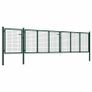 Garden Gate Steel 500x75 cm Green Image 2