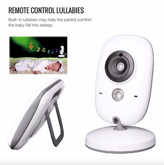 Wireless Video Color Baby Monitor with 3.2Inches LCD 2 Way Audio Talk Night Vision Surveillance Security Camera Babysitter