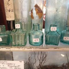 Antique Glass Ink Bottles