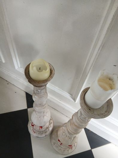tall candle holder