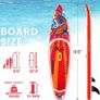 SUP Inflatable Stand Up Paddle Board 11'6"/11'/10'5" Ultra-Light with Inflatable Board,ISUP Accessories,Three Fins,Adjustable Paddle, Pump,Backpack, Leash,Waterproof Bag (FREE SHIPPING) Image 4