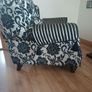 Luxurious Colman   4 Seater  Sofa  Wing chair & Poufee  to complete the set. Image 9