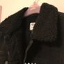Bershka black denim oversized jacket Image 2