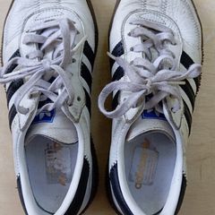 Adidas Womens Trainers Size 5 White and Black