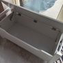 White wooden storage box Image 2