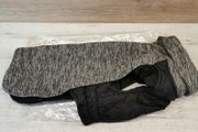 Large/2XL Winter Dog Jumper - grey/black