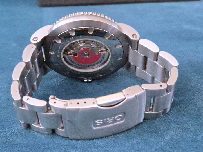 Oris TT1 diver date ref 7533