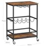 New Serving Trolley With Wine Rack - FREE P&P Image 4
