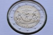 Lithuania 2021 year - DZUKIJA - Uncirculated 2 Euro coin.