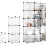 Modular 19-Cube Storage Unit/wardrobe/cupboard Image 7