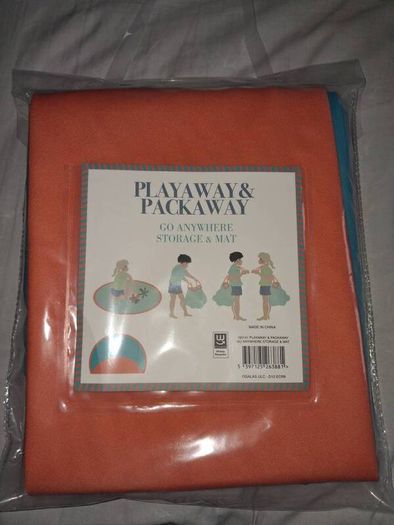 Brand New Play Away & Pack Away - Go Anywhere Storage & Play Mat - RRP - 14.99