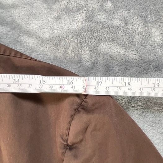 Lubiam Studio Mens 100% Cotton Blazer - Size EU 48 R - Brown - Single Breast