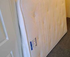 Free double bed