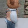W Widdop Clock Teddy bear Image 6