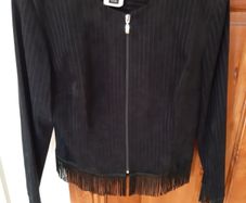 Ladies Black Frank Lyman Jacket Size 10