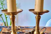 Brass lamps