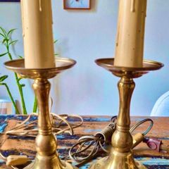 Brass lamps