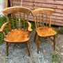 Windsor style chairs. 4 total, 2 captains chairs 2 side chairs. Image 2