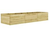 Garden Raised Bed 450x150x54 cm Impregnated Pinewood