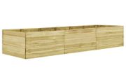 Garden Raised Bed 450x150x54 cm Impregnated Pinewood