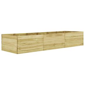 Garden Raised Bed 450x150x54 cm Impregnated Pinewood