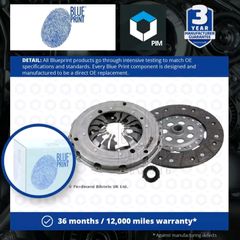 Clutch Kit 3pc (Cover+Plate+Releaser) fits VW TRANSPORTER Mk4 2.4D 90 to 03 New