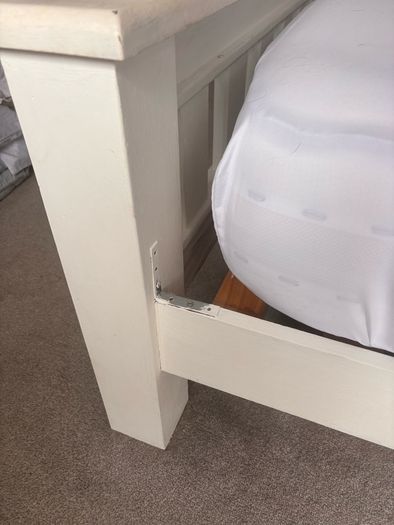 wooden bed frame