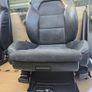 Audi A6 Interior (2005-2011) Sport Seat Front Electric Leather Alcantara Black Image 3