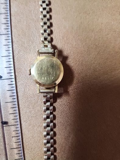 vintage gold watch