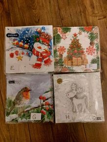 Decoupage napkins