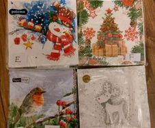 Decoupage napkins
