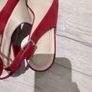 CARVELA red pointed low heels with strap Image 2