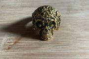 Skull ring large size