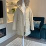 Ladies Oatmeal Hooded Coat from Vero Moda, Size Xs UK 6-8 / EU 34-36 Image 10