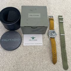 Militado 38mm Field Watch with Swiss Quartz Mv.