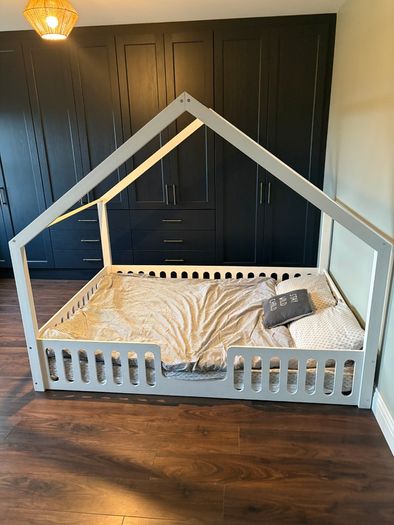 Double House Bed & Mattress