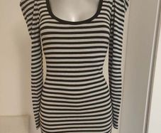 Guess grey/black/silver long sleeve mini bodycon dress Perfect condition size M UK10 EU38 Postage included
