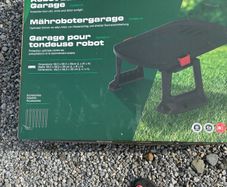 Parkside robot lawnmower garage
